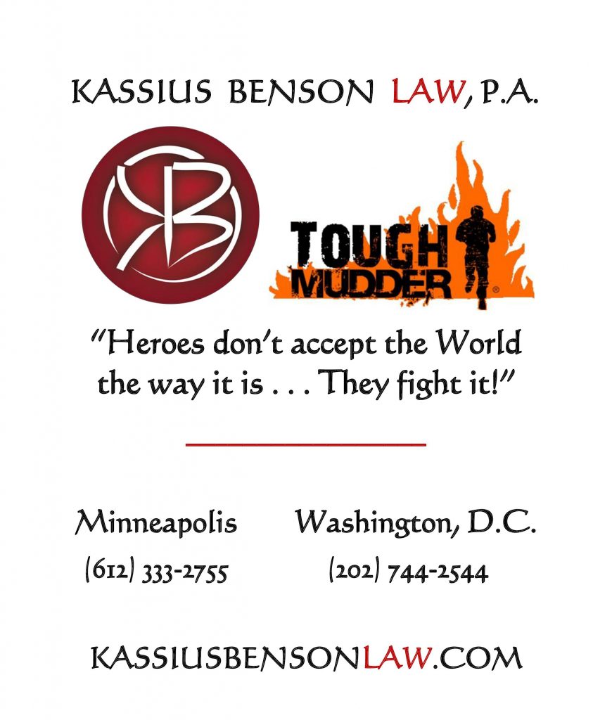 Kassius Benson Law  Tough Mudder Team